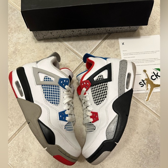 JORDAN 4 Retro What The (GS) - Picture 11 of 16
